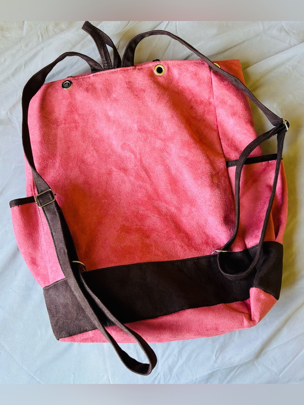 Embroidered Floral Backpack - Picture 2 of 3